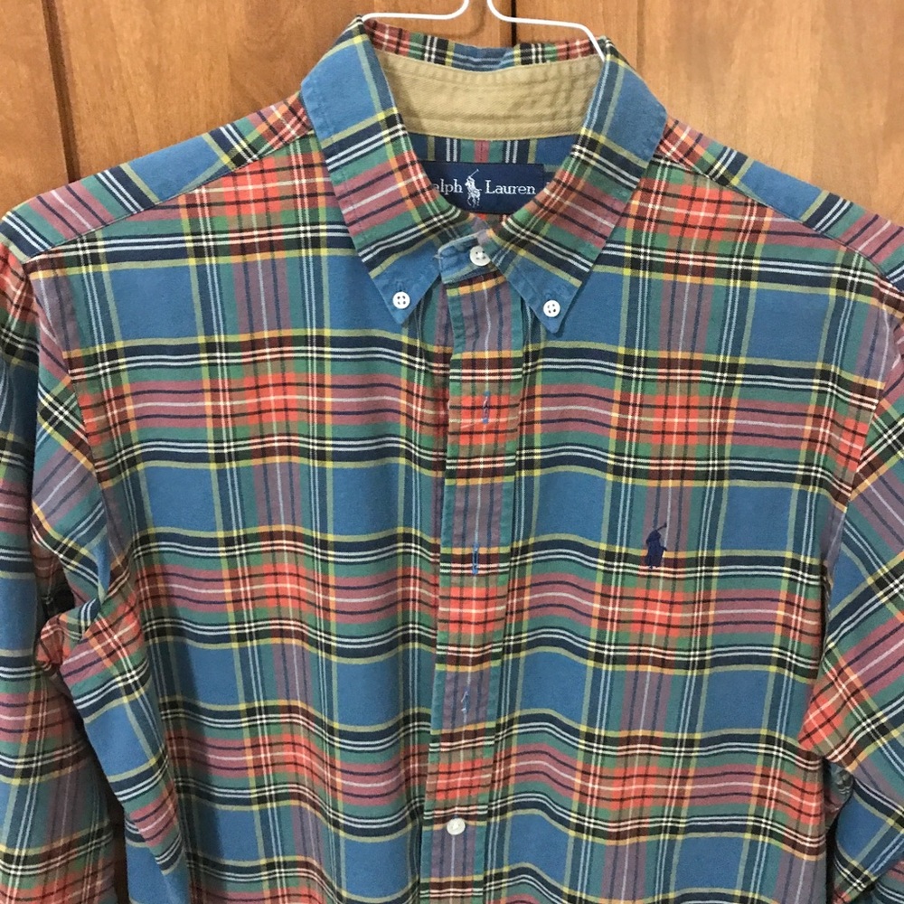 Polo Ralph Lauren flannel shirt worn once